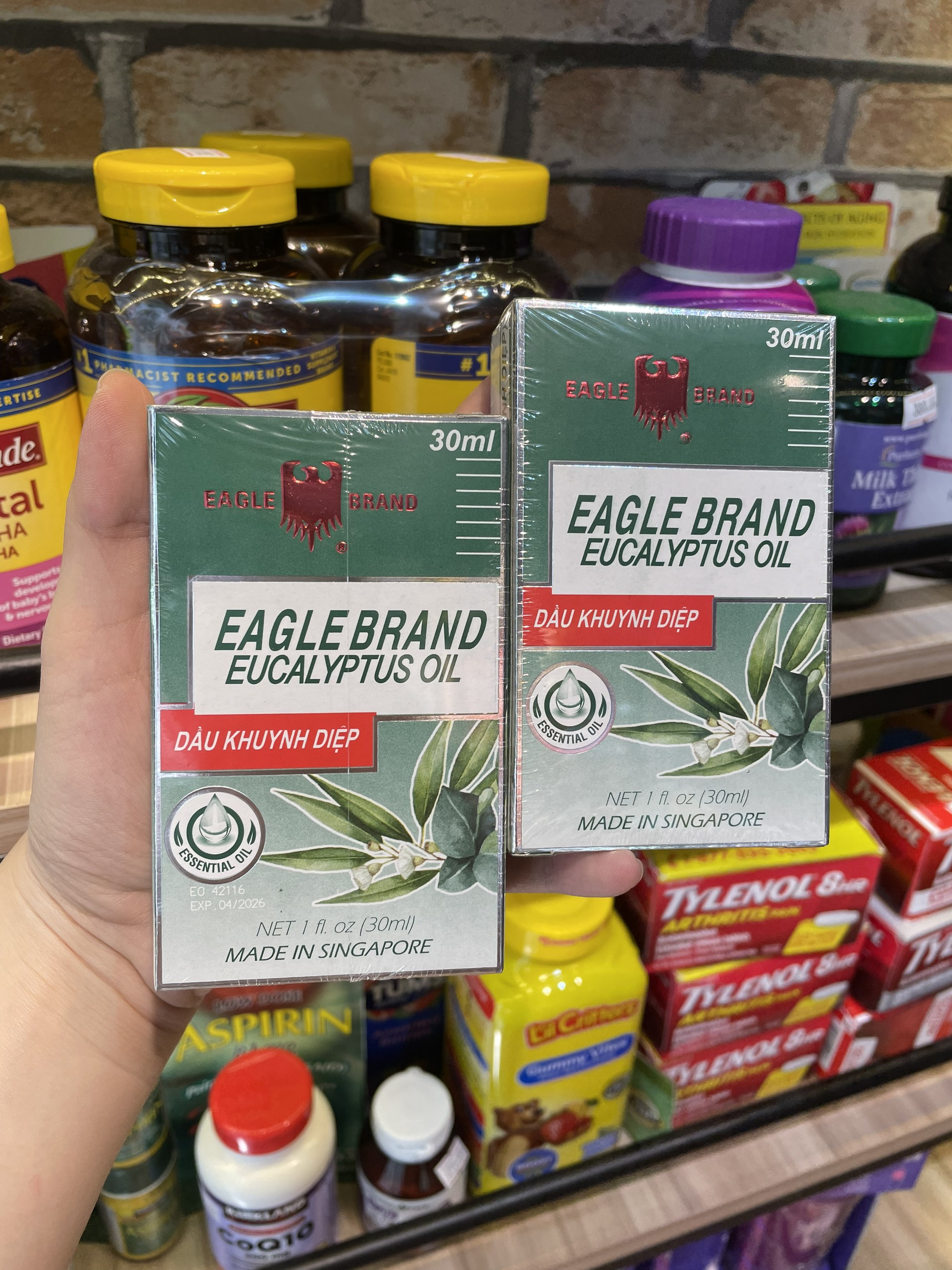Dầu khuynh diệp mỹ original eucalyptus oil 30ml