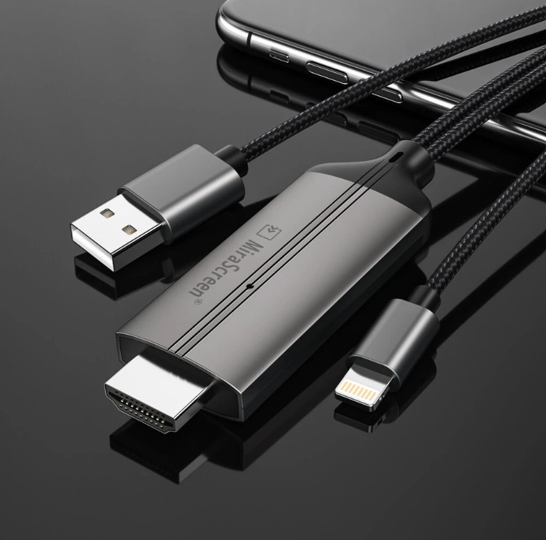 Cáp HDMI Iphone, Ipad, Lightning HDMI