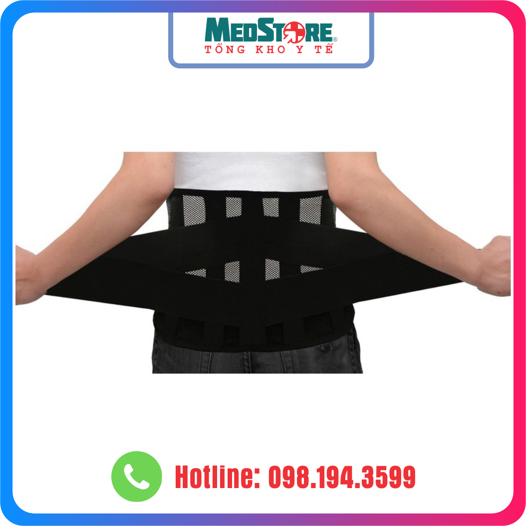 Đai thắt lưng hỗ trợ cột sống cho người đau lưng thoát vị đĩa đệm Presitom Model L1 - TBYT Medstore