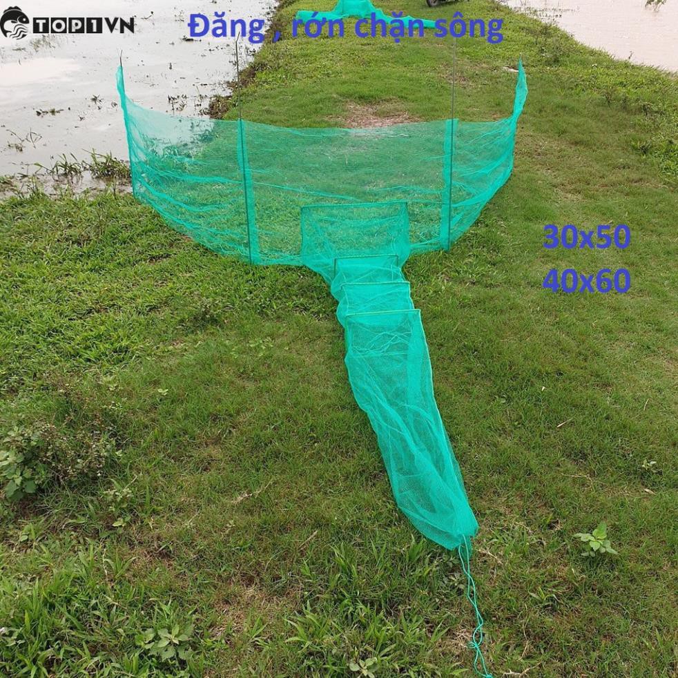 Đăng chặn sông dớn săm bắt cá dài 2m5 đến 8m