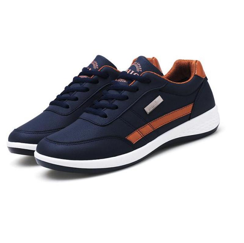 Giày Sneaker Nam Thời Trang BAZAS SN22-96XD Màu Xanh Đen