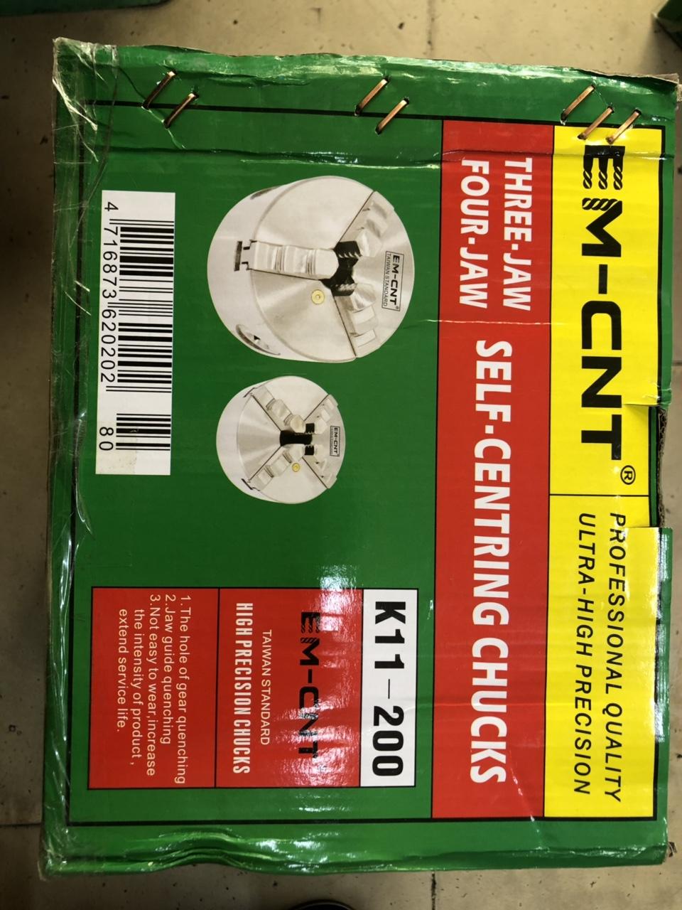 Mâm cập máy tiện cao cấp EM-CNT loại 1 (k11-200)