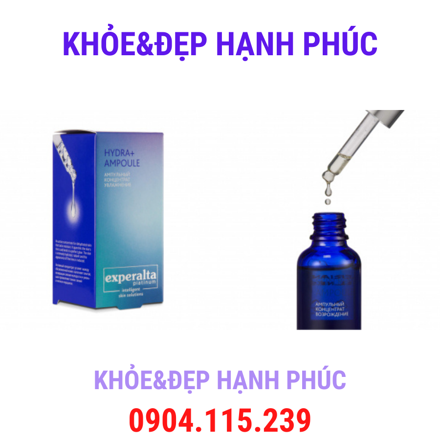 [ 416106 ] Serum dưỡng da Experalta Platinum HYDRA+ AMPOULE – 30 ml/chai