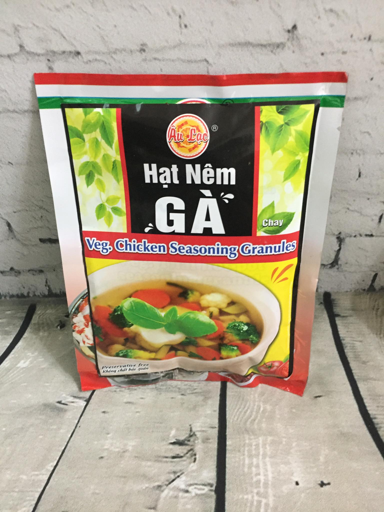 [HCM]Hạt Nêm Gà Chay Âu Lạc - Gói 90Gam