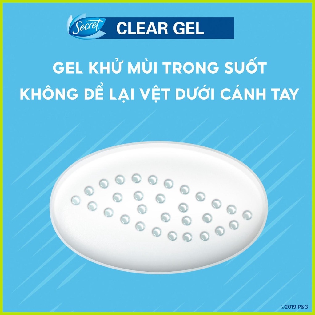Lăn khử mùi nữ Secret Clear ɡel 73g