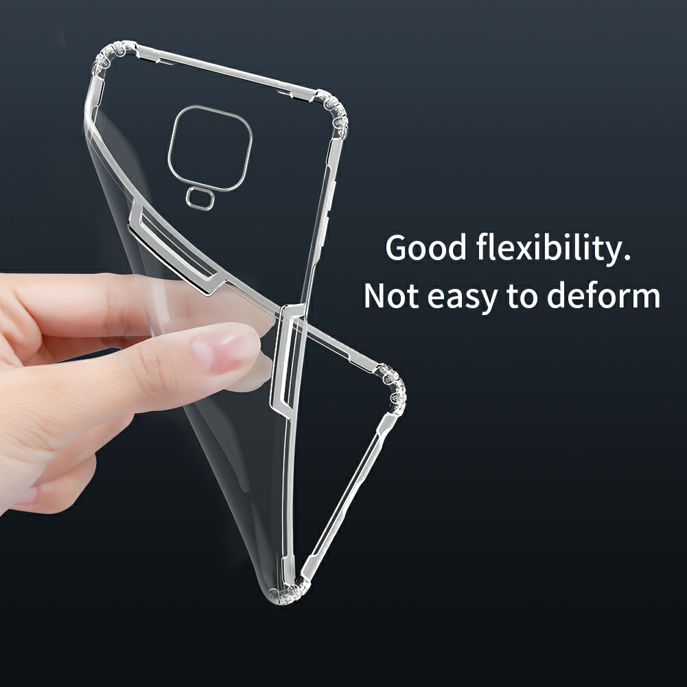 Ốp lưng Redmi Note 9s / Note 9 Pro silicon trong suốt cao cấp lâu ố vàng