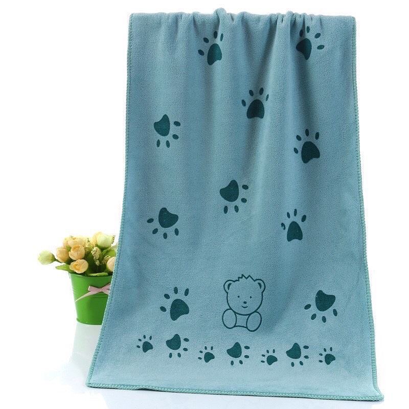 Khăn tắm cho bé, KT 70 * 140cm, siêu mềm
