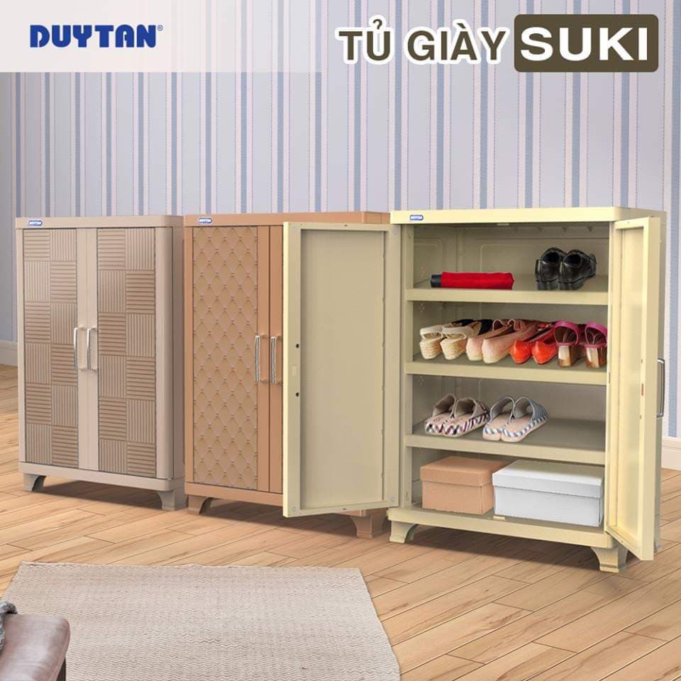 Tủ kệ giày dép Suki Duy Tân 4ngăn