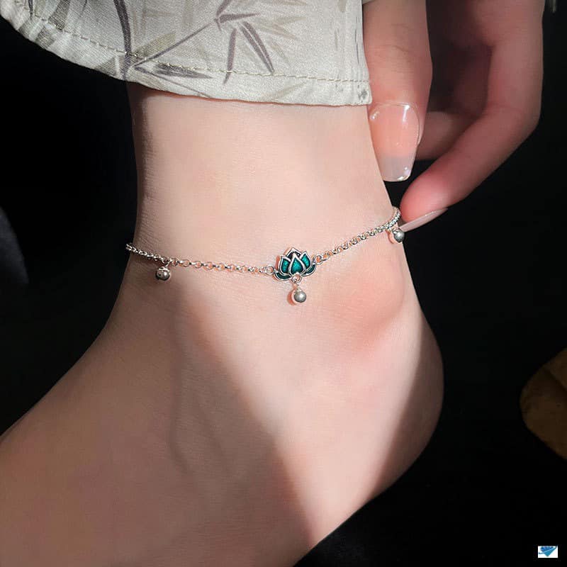 Women's Silver Anklets