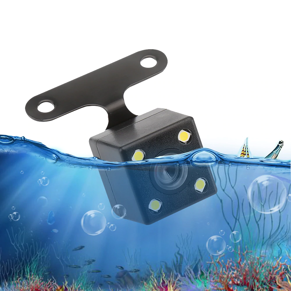 Camera Lùi 5 Chân 4 Led Cho Camera Hành Trình - Chuôi dẹp