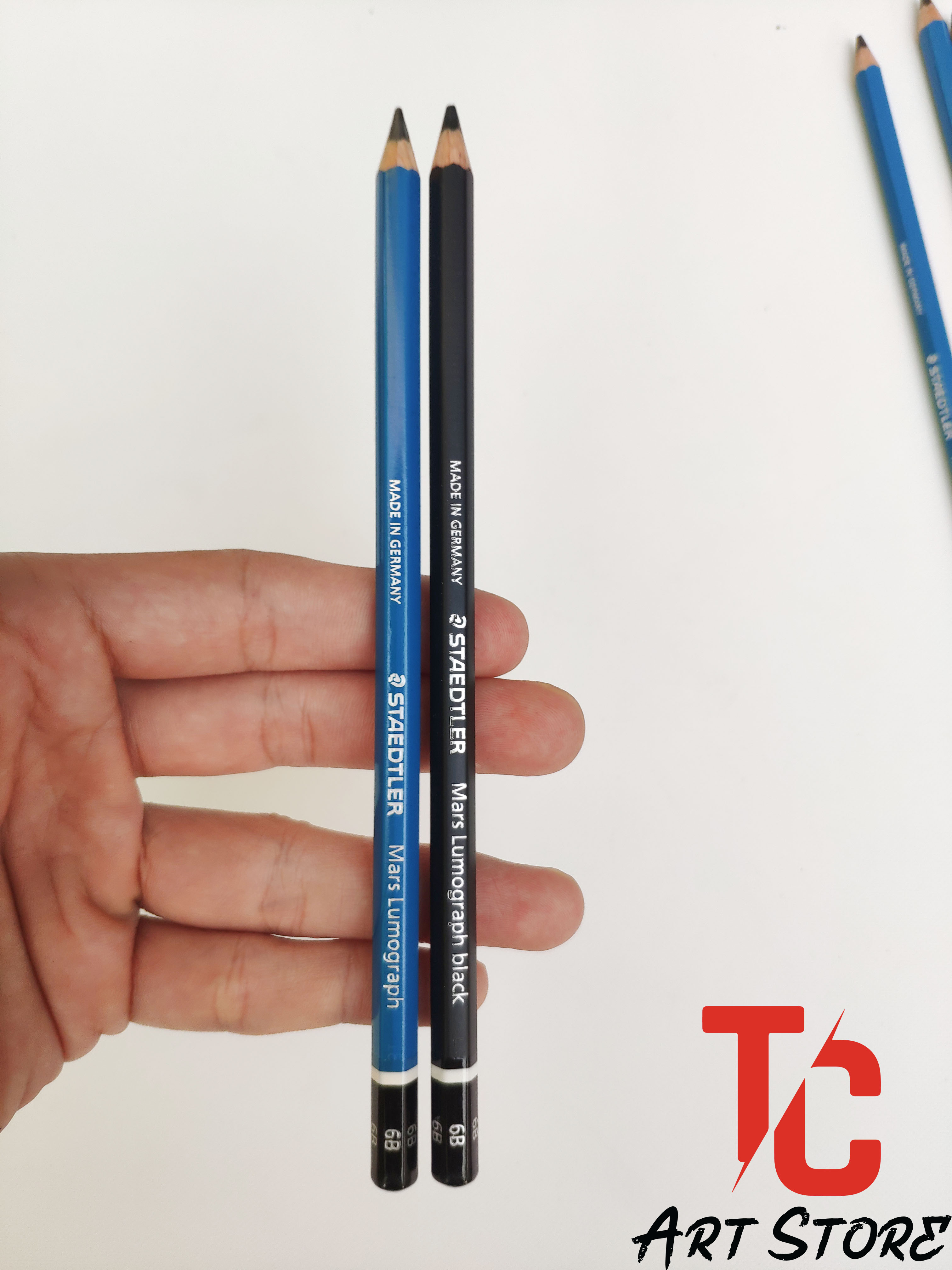 [TC Art Store] Bút Chì Gỗ Steadtler Từ HB - 12B