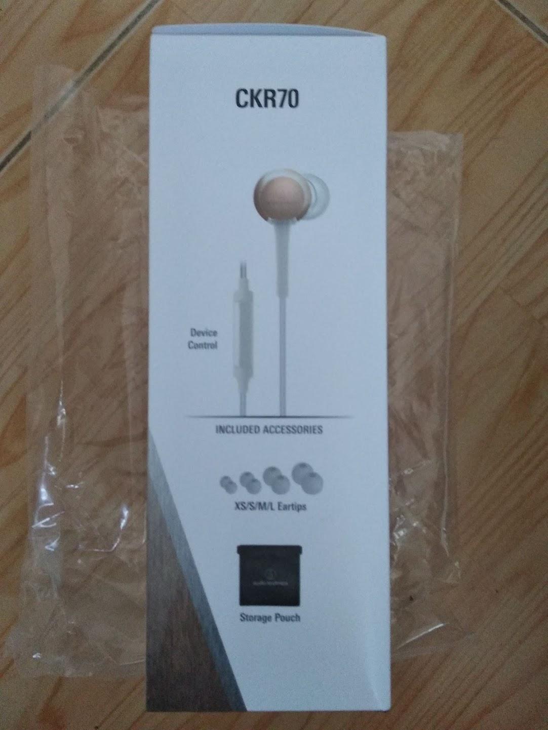 Tai nghe Audio Technica ATH CKR70