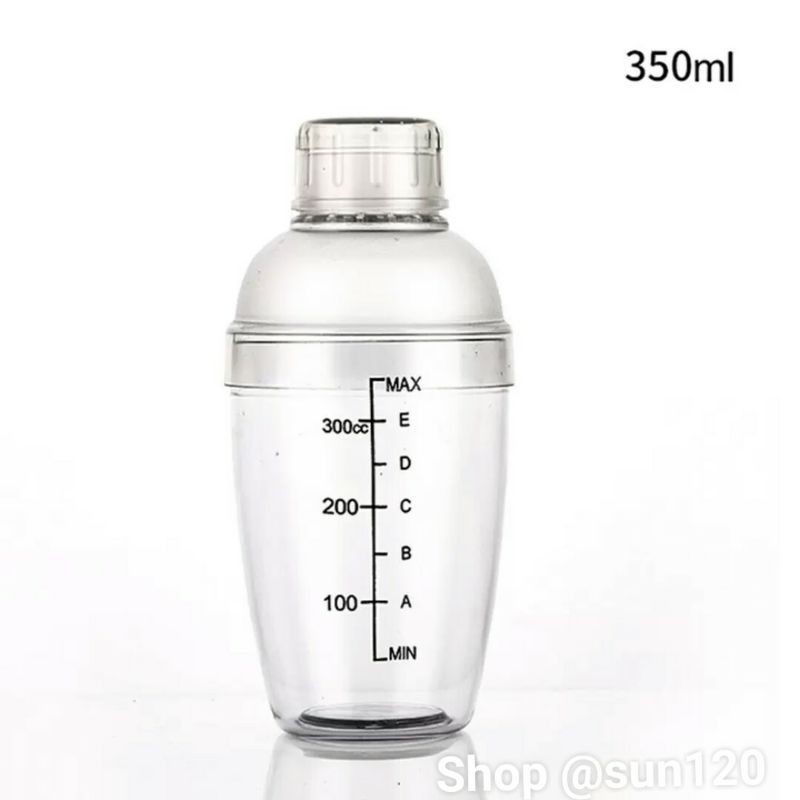 Bình lắc Shaker nhựa - 350ml, 500ml, 700ml - CLOUDMART
