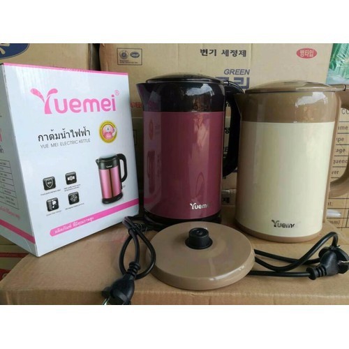 [Sôi Tự Ngắt] Bình Đun Nước Siêu Tốc Thái Lan Yuemei 2.5L, Âm Đun Nước Thái Lan