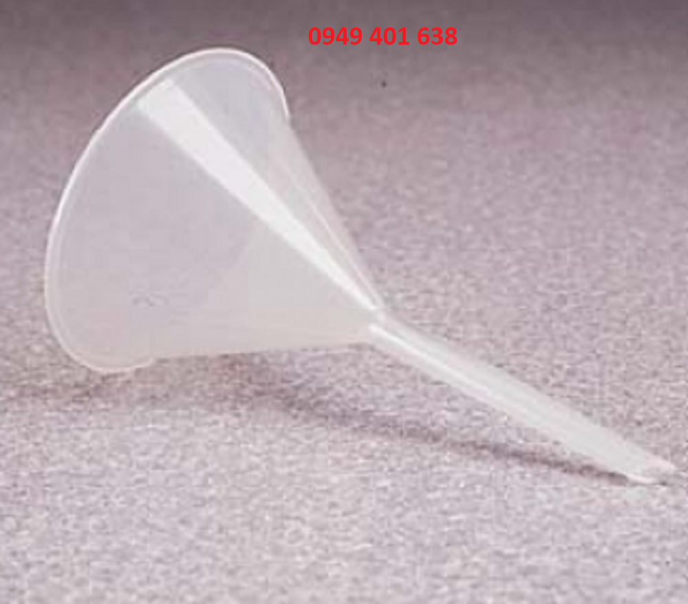 phễu nhựa chịu hóa chất phi 9.5cm