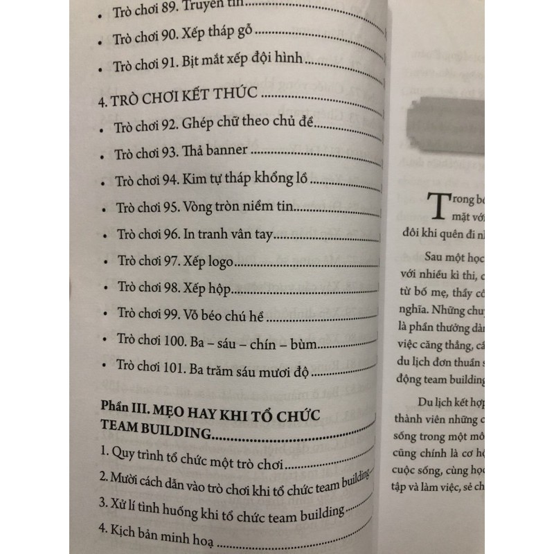 Sách Cẩm nang Team Buiding