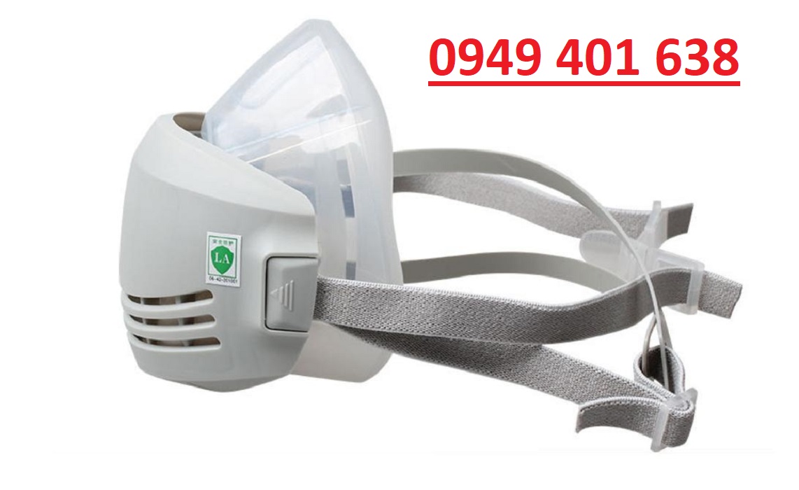 Mặt nạ silicon strong  nhật chống bụi mịn, phòng độc, cao cấp