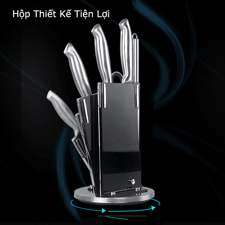 Bộ Dao Nhà Bếp Nhật Bản Cao Cấp 6 Món