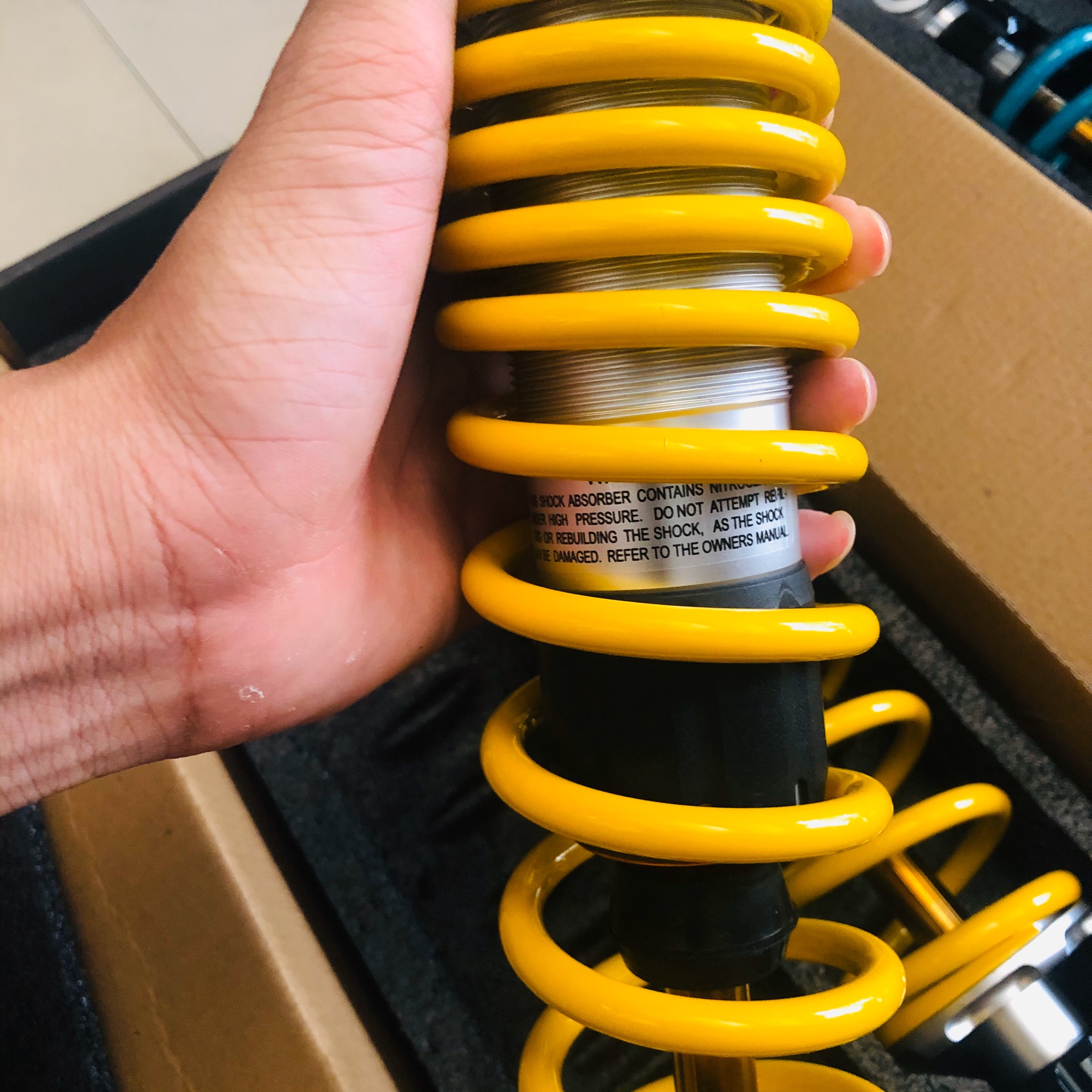 [HCM]Phuộc Ohlins gắn Wave Dream