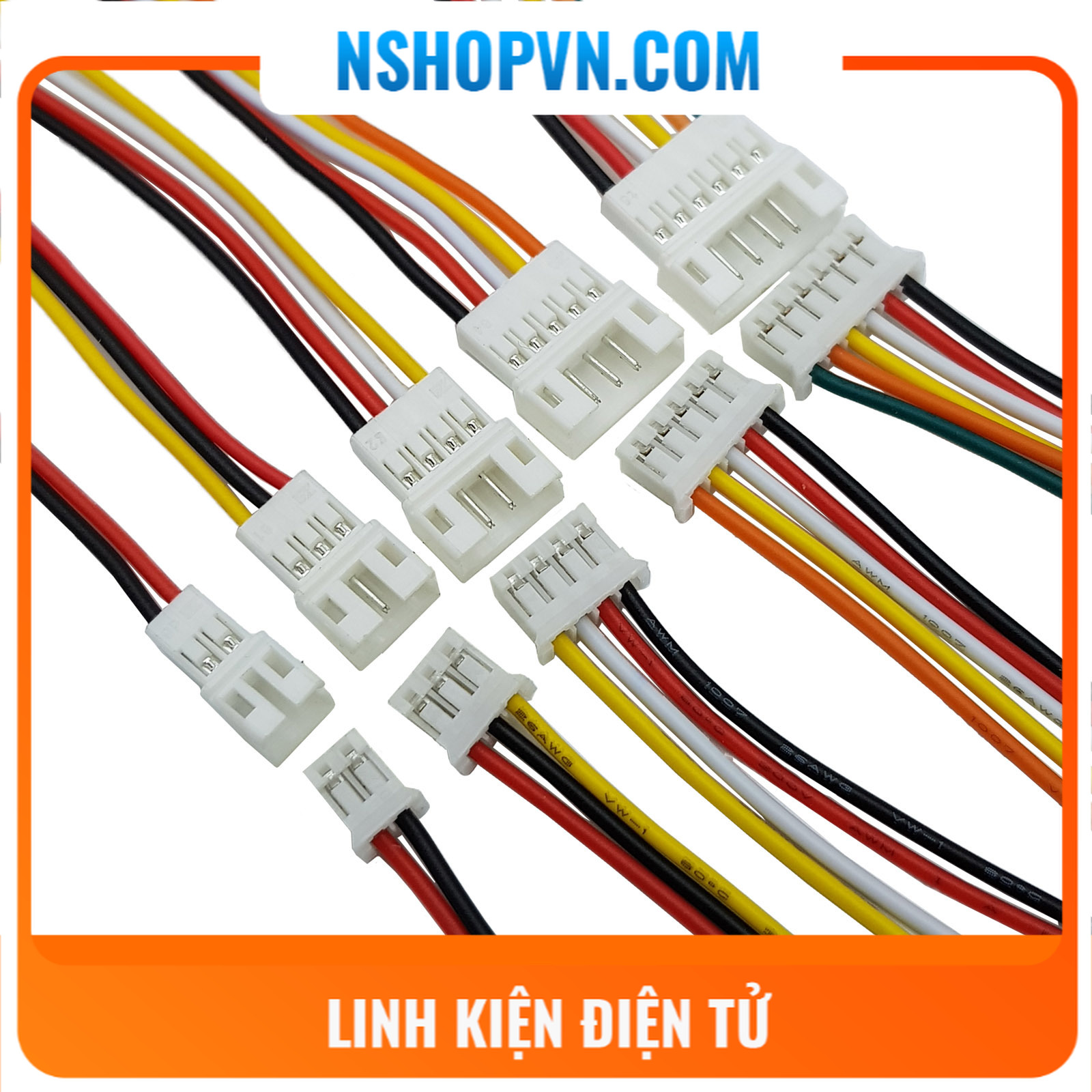 Cặp dây Bus PH2.0mm dài 40cm 2P/3P/4P/5P/6P