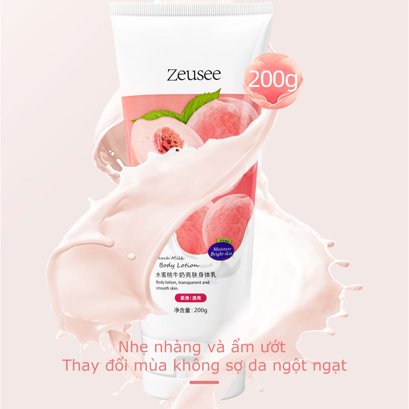 Cherry body wash whitening cream 200ml