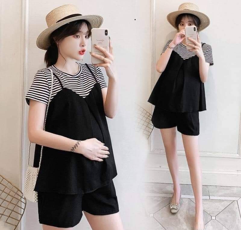 áo bầu xinh-áo bầu thiết kế suông a điệu đà,mẹ bầu mặc đi làm,đi chơi