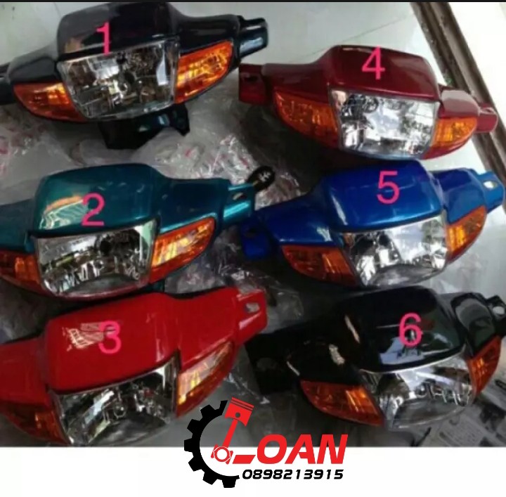 Đầu đèn Wave Thái 110 đời đầu HÀNG VN LOẠI 1