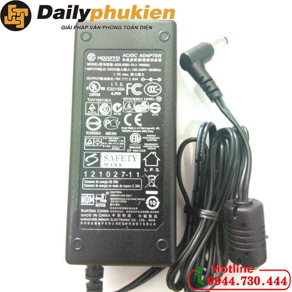 Adapter nguồn màn hình Acer 19V 2.63A