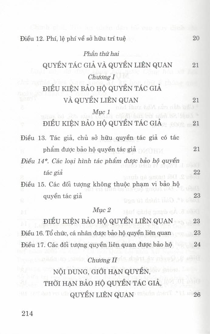 Luật Sở Hữu Trí Tuệ (Hiện Hành) (Sửa Đổi, Bổ Sung Năm 2009, 2019)