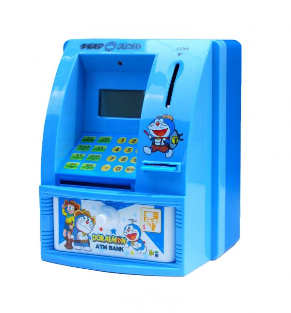 KÉT SẮT ĐỰNG TIỀN CÂY ATM CHO BÉ