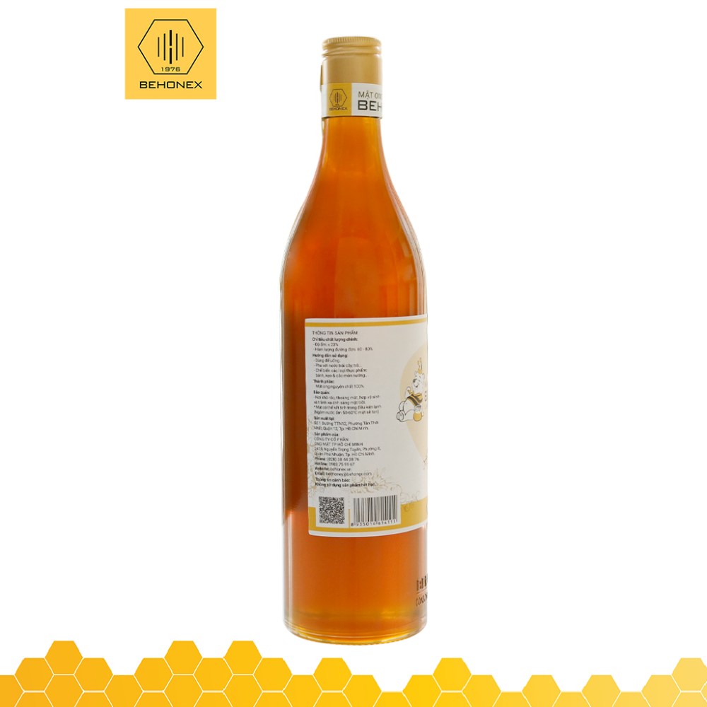 [NGUYÊN CHẤT] MẬT ONG HOA NHÃN 600ML