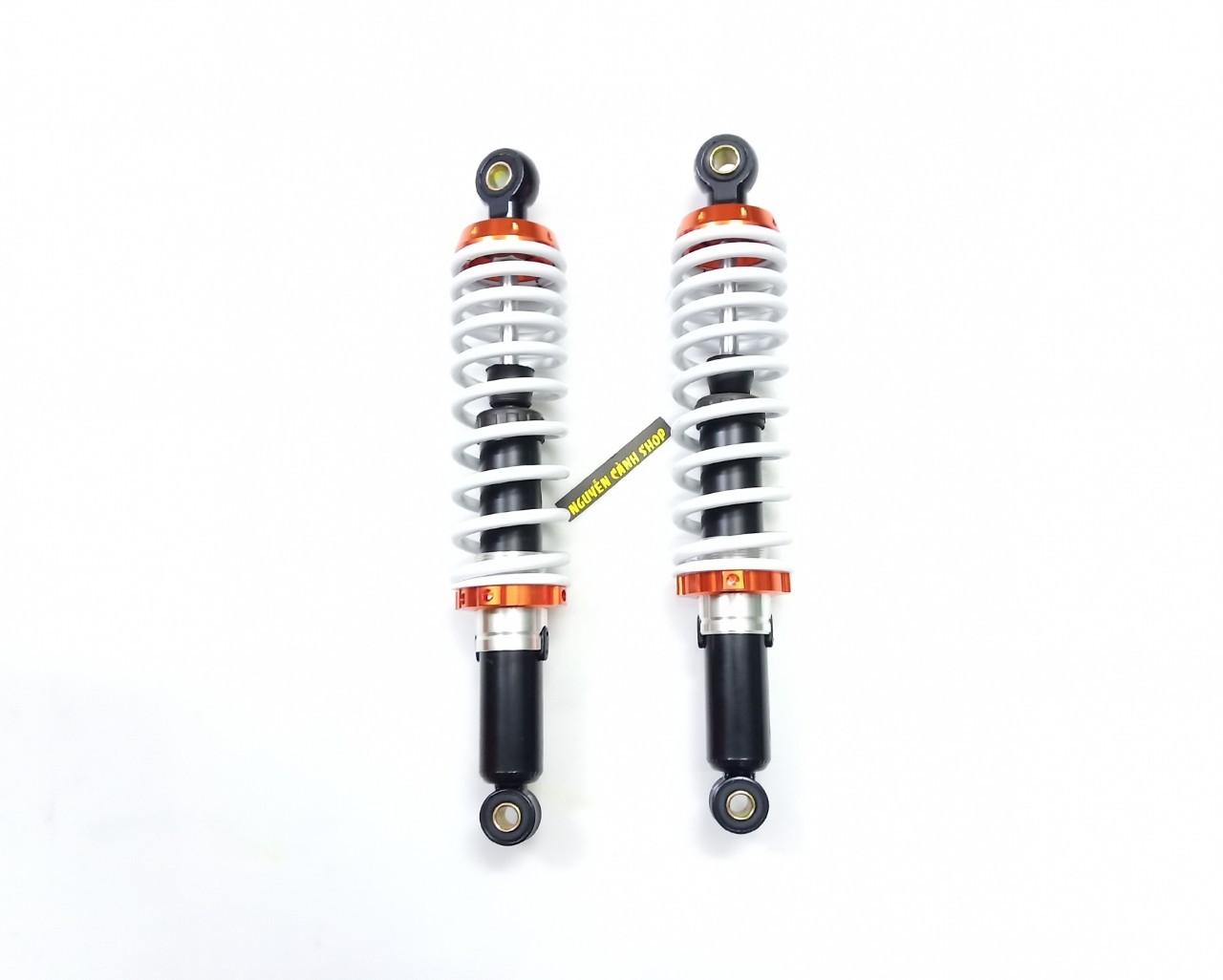 [HCM]Phuộc sau xe Wave racing boy màu trắng 1 cặp