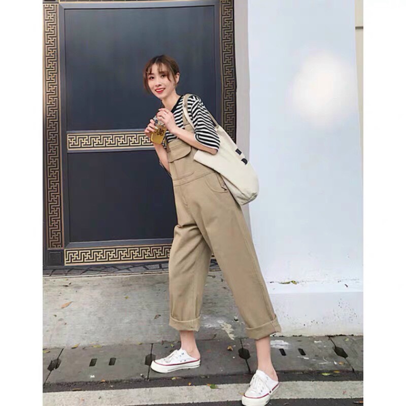 [HCM]QUẦN YẾM NỮ ỐNG SUÔNG PHỐI VẢI KAKI MỀM MỊN CAO CẤP TN