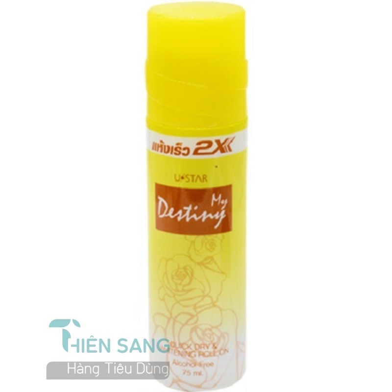 Lăn khử mùi ustar 2x Thái Lan làm trắng da 75ml