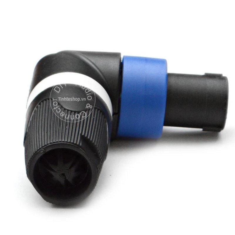 Jack cắm loa - Jack speakon 4 lõi cong bẻ góc 1 chiếc