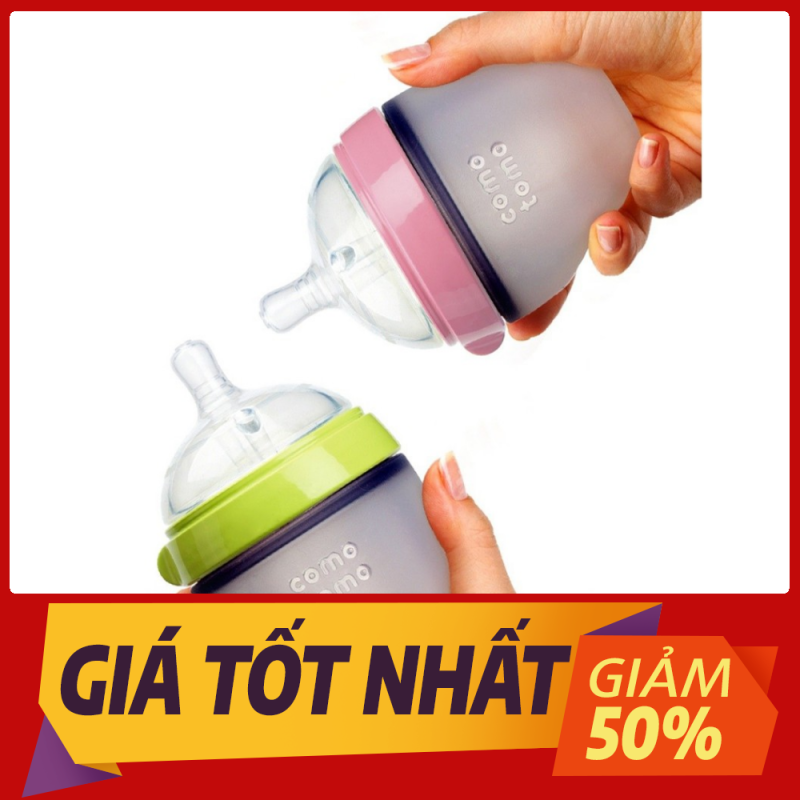 Bình Sữa Comotomo Chính Hãng - Siêu Mềm - Thể Tích 150/250ml