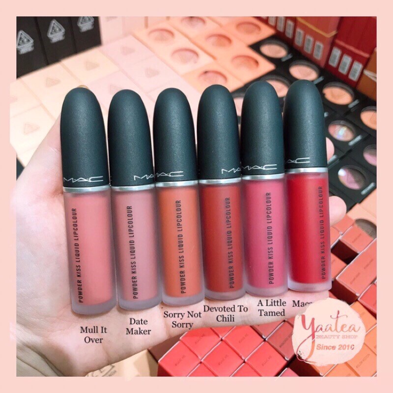 Son Kem Mac Powder Kiss liquid - Son Mac Lisa