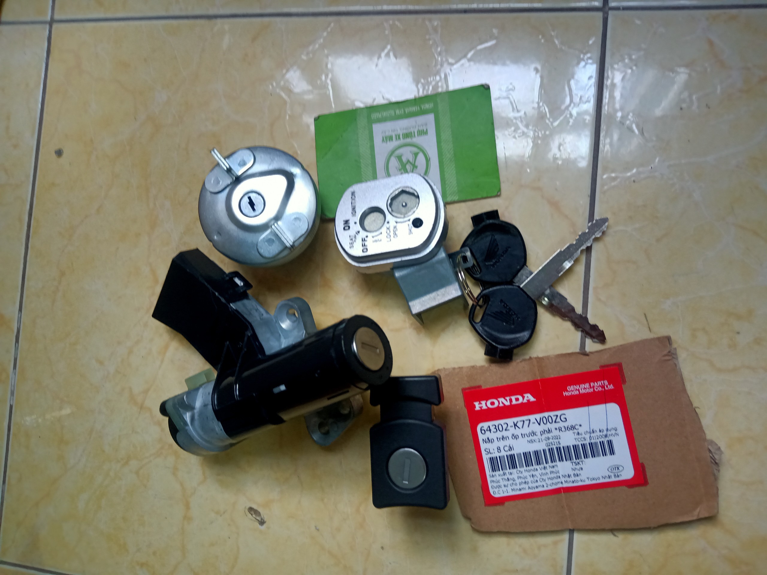 Bộ ổ khoá cho Lead 110 /Scr 110