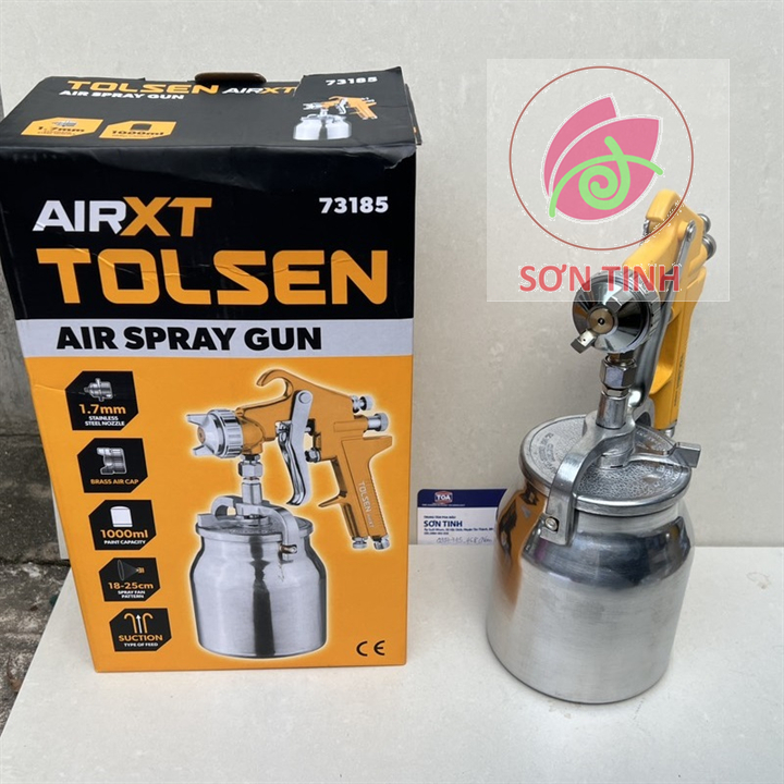 Dụng cụ xịt sơn 1.7mm tolsen 73185 bép