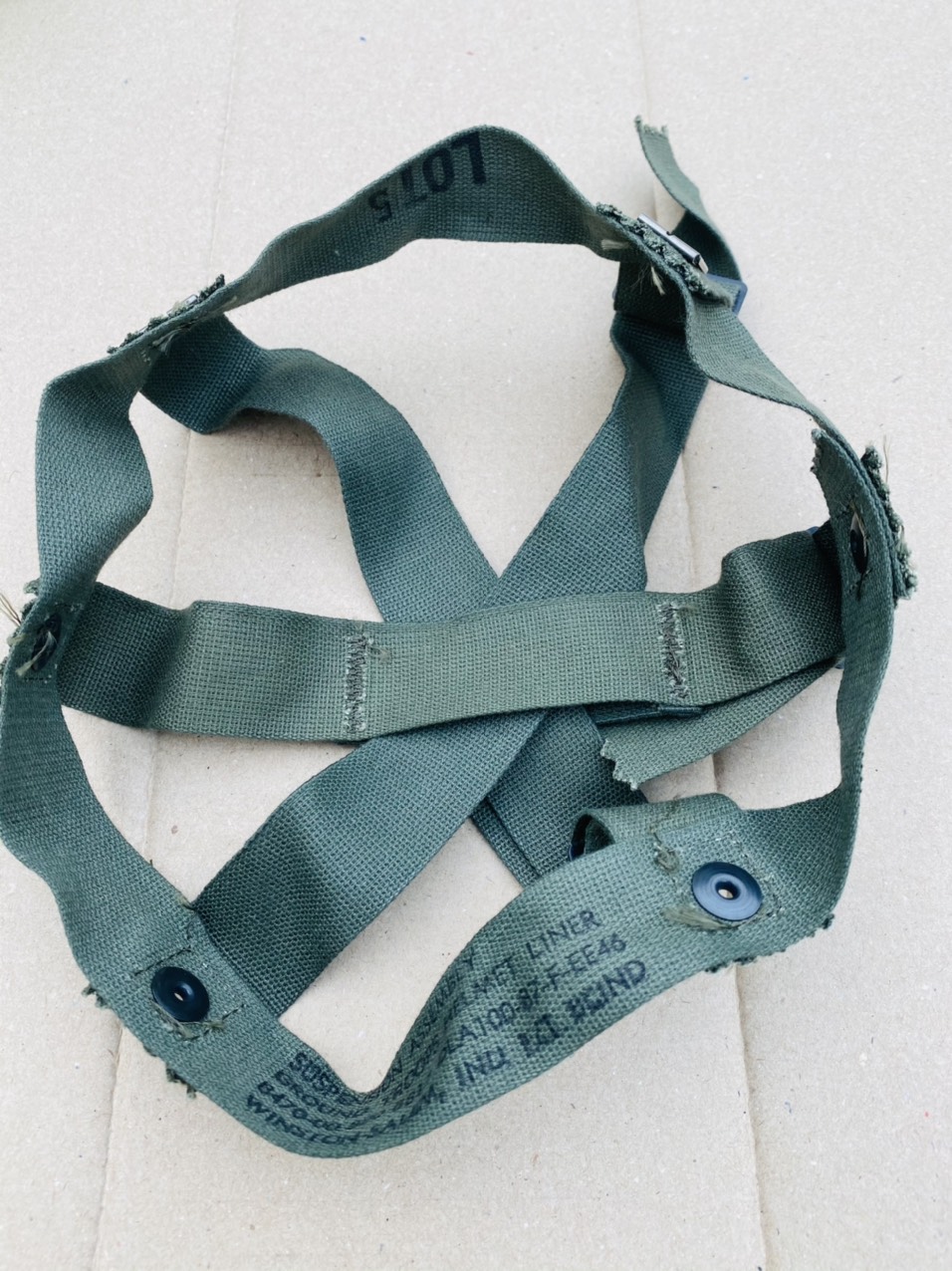 [HCM]Lòng giựt nón bố M1  lòng nón US