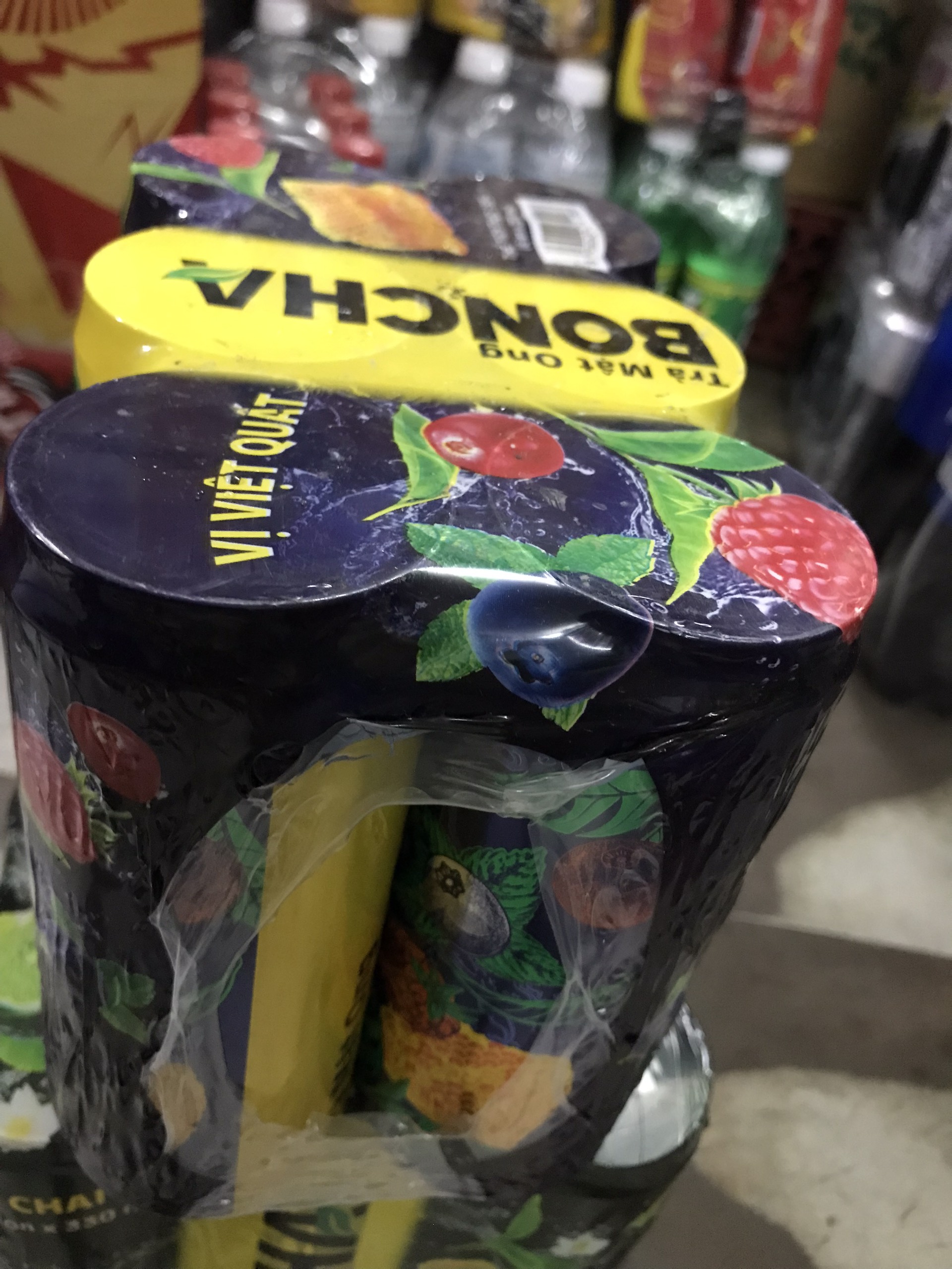 LỐC 6 LON TRÀ MẬT ONG BONCHA