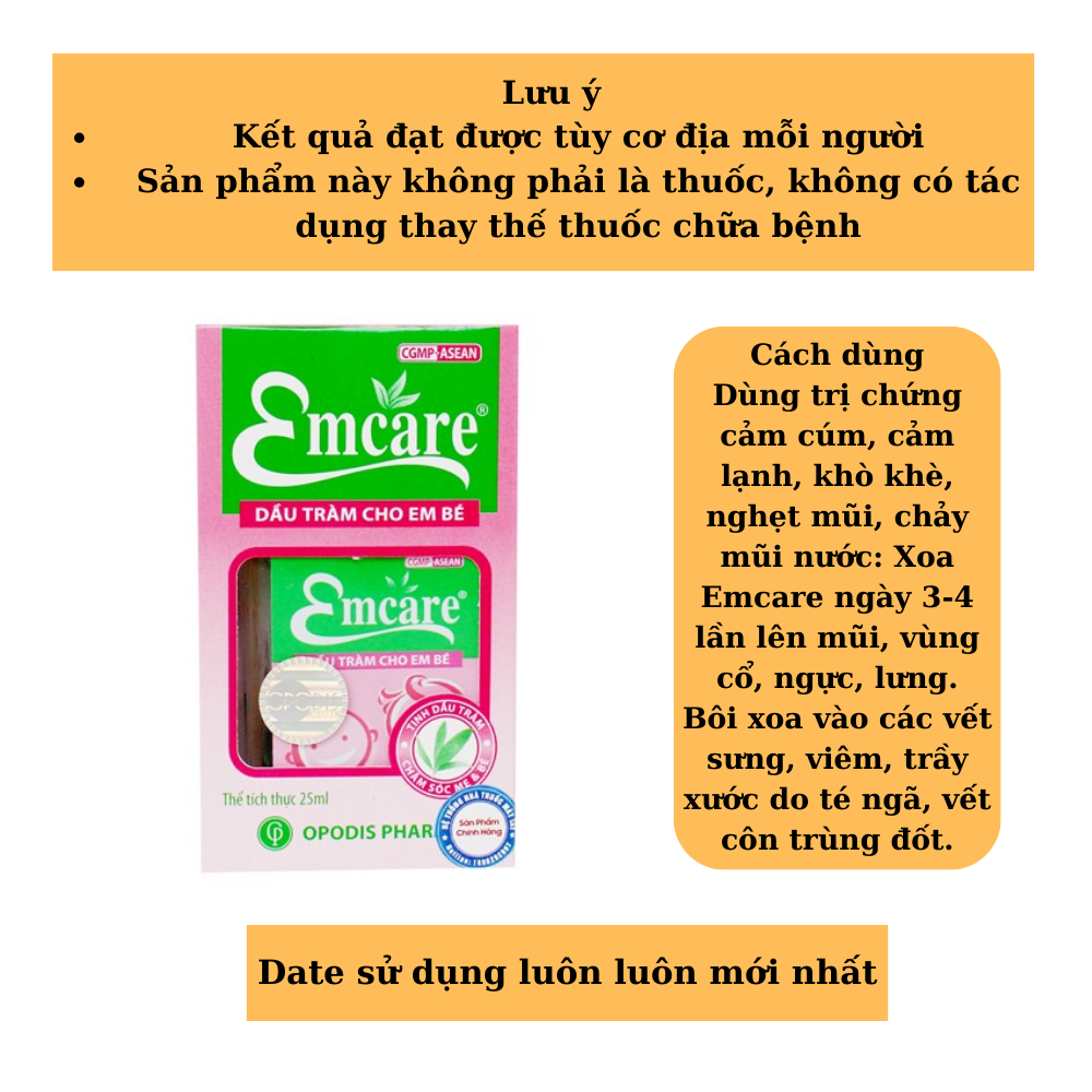 [HCM]Dầu tràm Emcare
