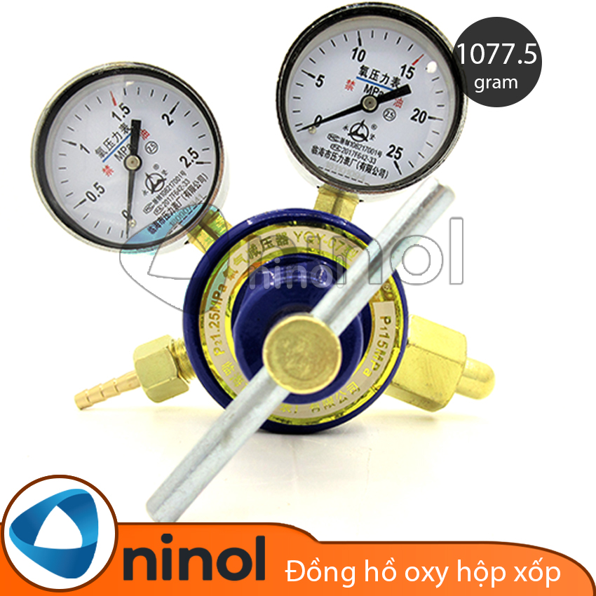Đồng hồ oxy hộp xốp - đồng hồ gió hàn gió đá
