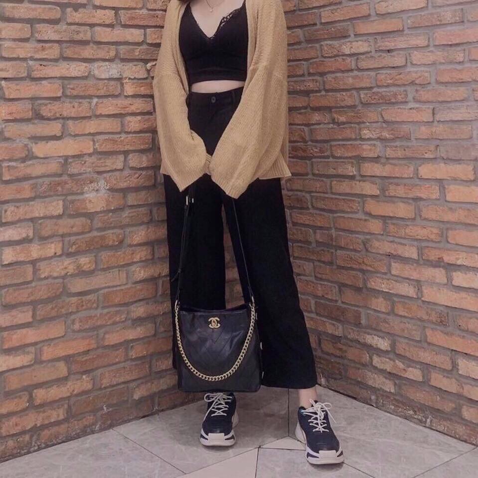 áo khoác len mỏng - áo cardigan đi biển Hàng Quảng Châu loại 1