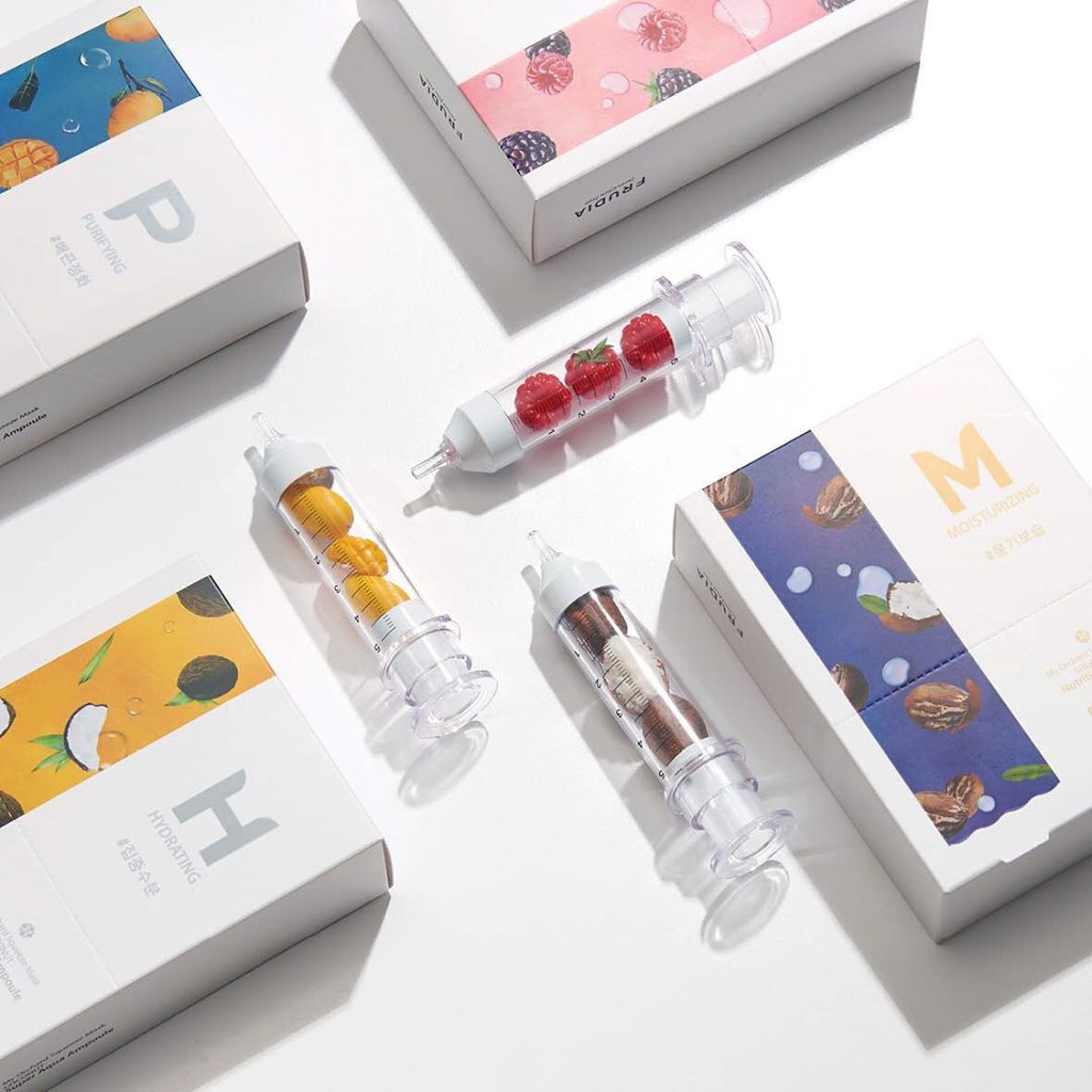 [H&B GIFT]  Combo 2 Miếng Mặt Nạ Dưỡng Da Thuần Chay Frudia Mask 20ml/pc
