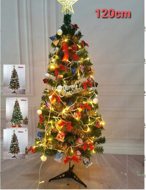 Cây thông noel kèm phụ kiện (60cm đến 2m1)