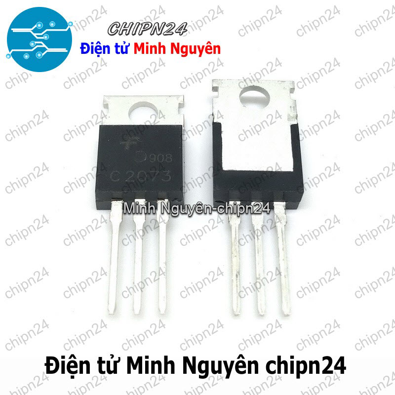 [2 con] (KT1) Transistor C2073 TO-220 NPN 1.5A 150V (KSC2073 2SC2073 2073) - HH005568