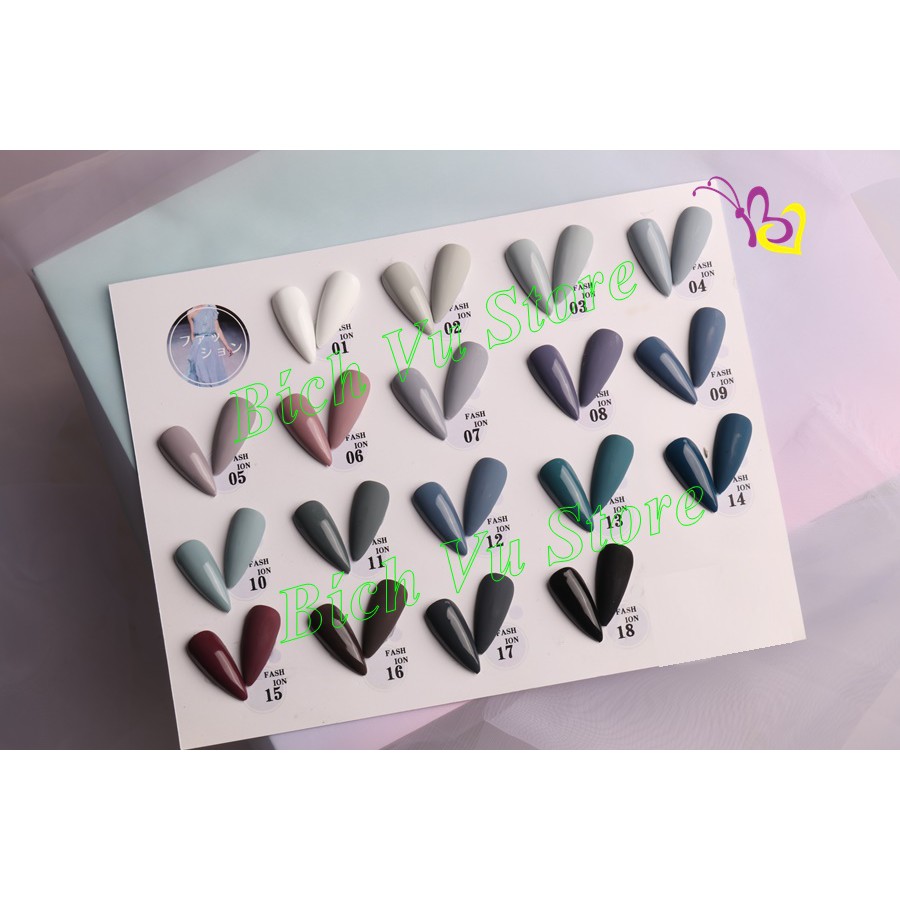 Sơn Gel AS mã LYS | Chai đỏ