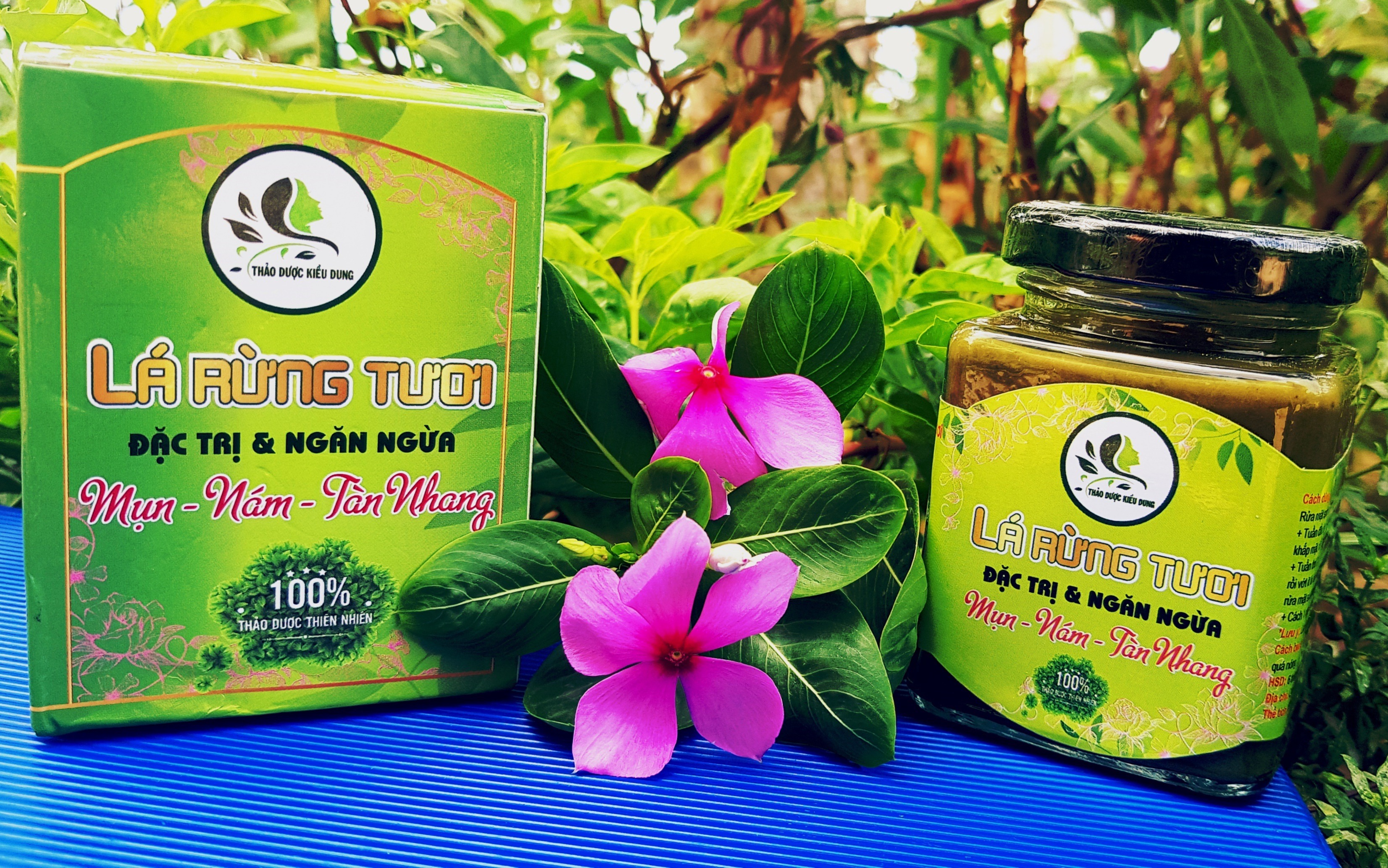 Lá rừng dân tộc đánh tan mụn,nám,tàn nhang