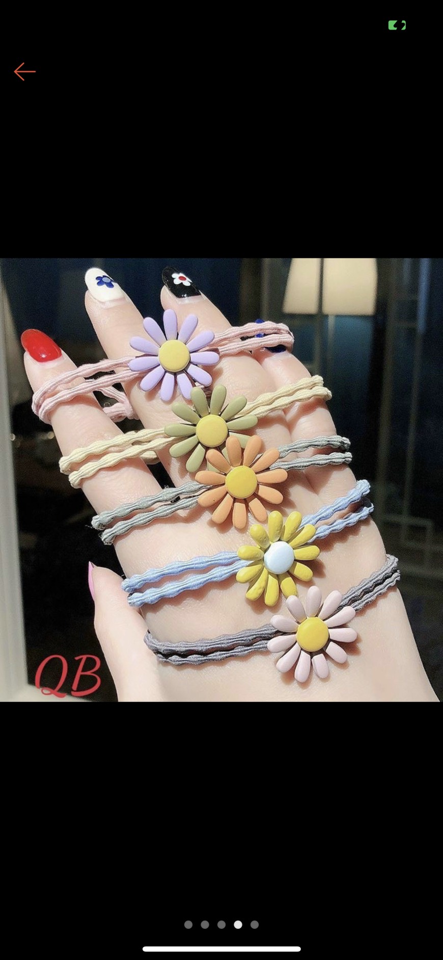 [Ngẫu nhiên] 1 cộng Thun Cột Tóc Bông Hoa Và Thú